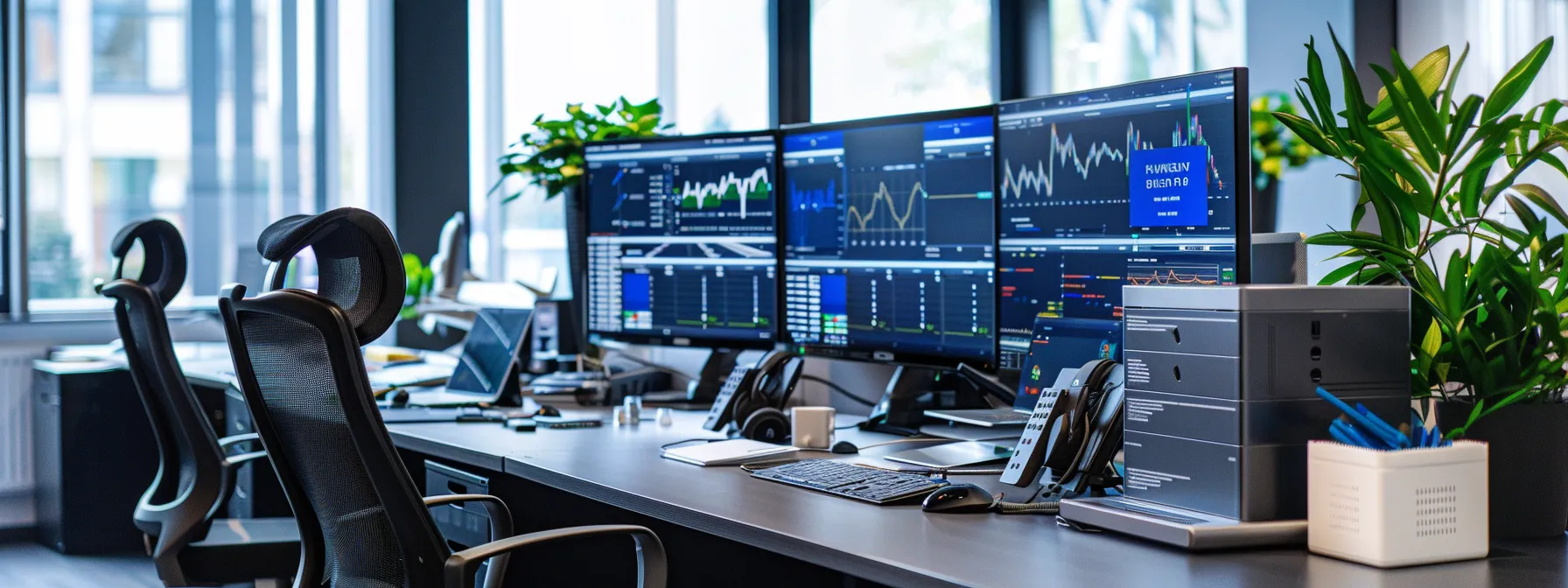 a sleek, modern office workspace is filled with multiple high-resolution monitors displaying synchronized digital campaign tools and a clear table with organized folders, illustrating best practices for preventing sync issues in a professional environment. a sleek, modern office workspace is filled with multiple high-resolution monitors displaying synchronized digital campaign tools and a clear table with organized folders, illustrating best practices for preventing sync issues in a professional environment.